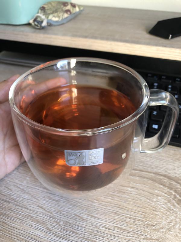 My morning black tea in Zwilling mug