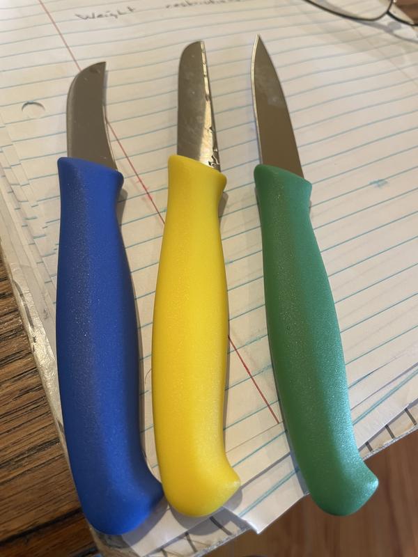 The most used knives in my kitchen.