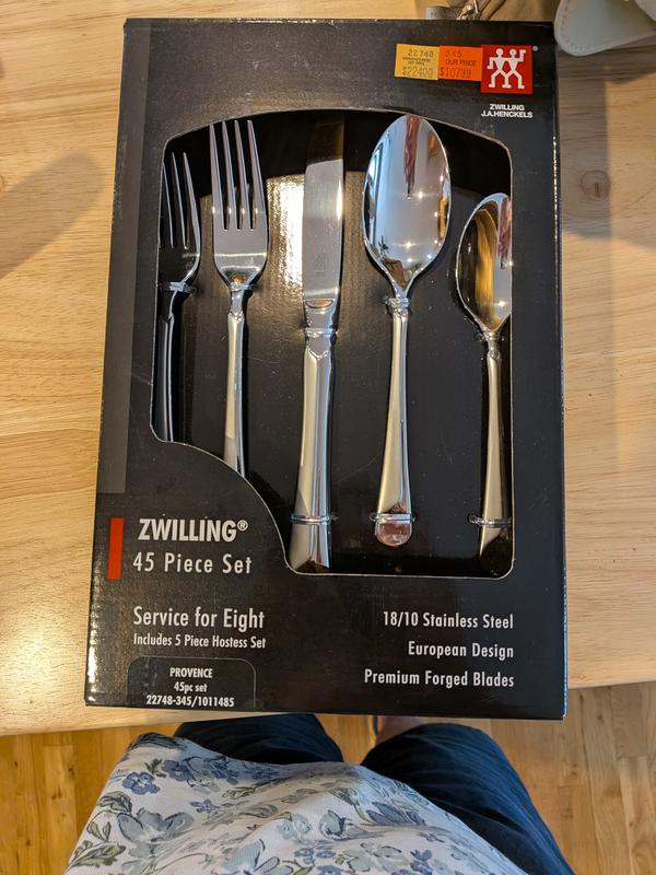 Buy ZWILLING Provence 45-pc Flatware Set, 18/10 Stainless Steel