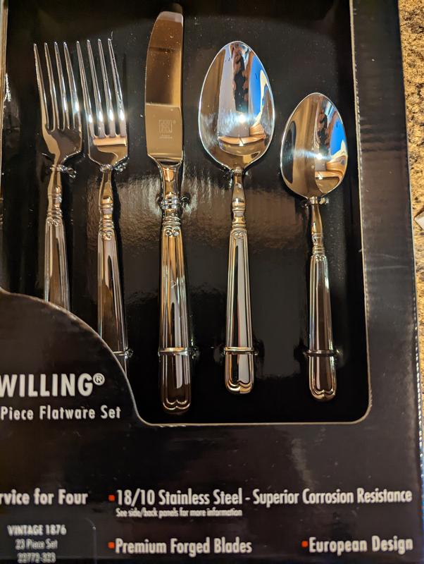 Zwilling 45-Piece J.A. Henckels Vintage 1876 Flatware Set