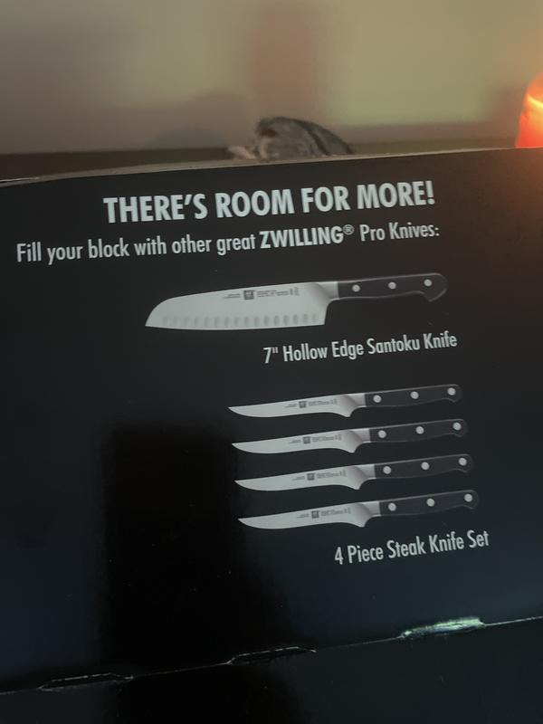 Things not included in your 7- piece knife set