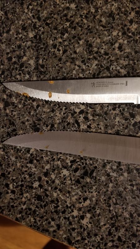 Henckels Rusting knifes