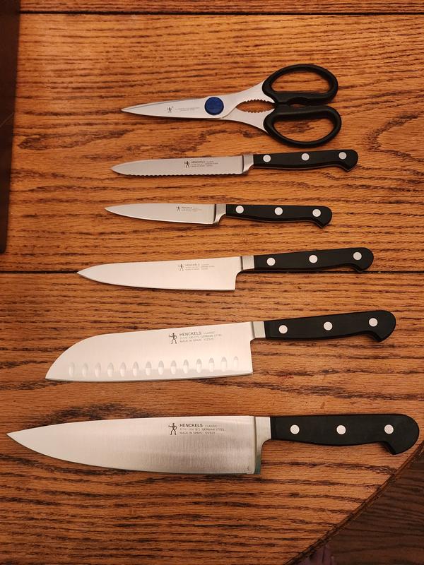 Henckels Classic 15-Piece Self-Sharpening Knife Block Set