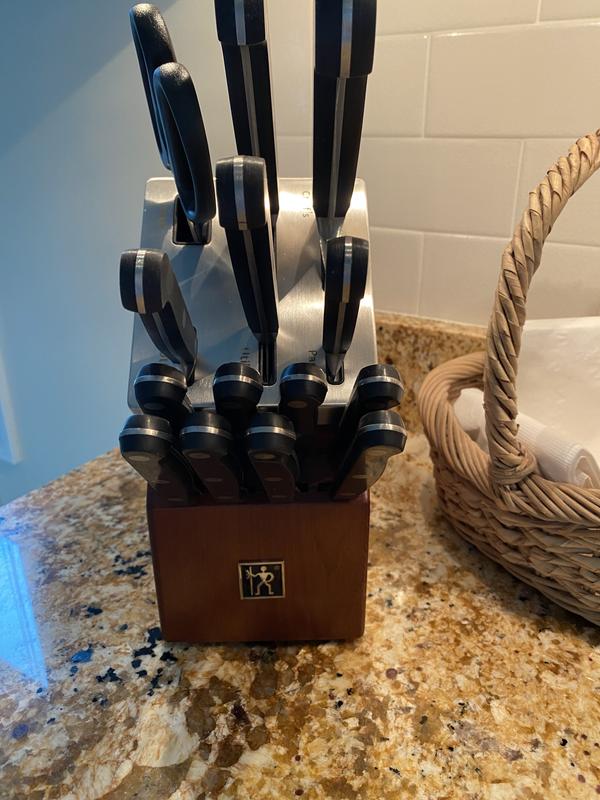 HENCKELS International Classic 15Piece SelfSharpening Knife Block Set