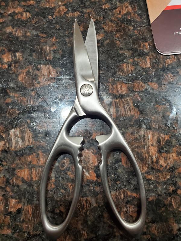  Zwilling Twin Select Kitchen Shears, Multi-Purpose, Bottle  Opener, Dishwasher Safe, Heavy Duty, Stainless Steel: Kitchen Scissors:  Home & Kitchen