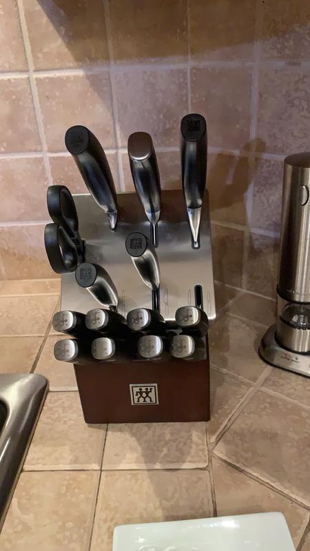 Zwilling self sharpening block