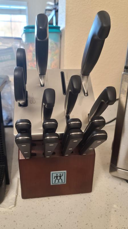7 pc Zwilling 4 star self sharpening block!