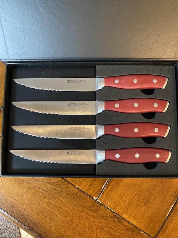 Henckels Stainless Steel Steak Knife Set of 6 - Ares Kitchen and