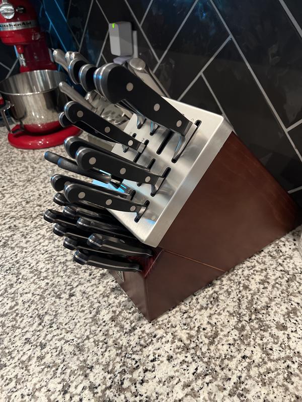 HENCKELS Classic 20Piece Kitchen Knife Set with Self Sharpening Knife