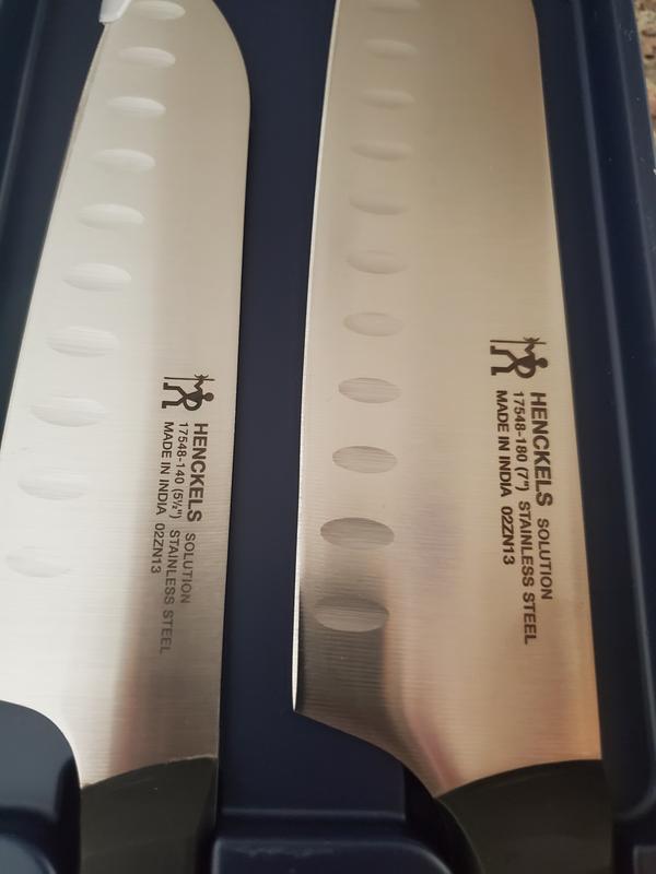 Henckels Solution Knife set details