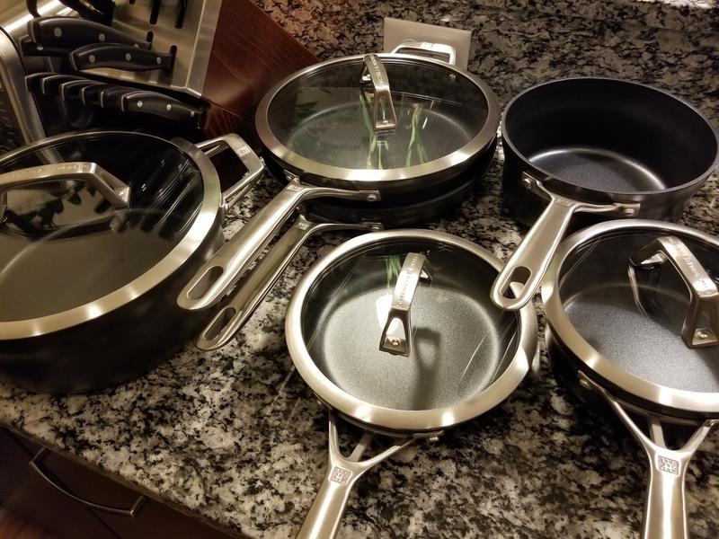 ZWILLING Clad Xtreme 10-Piece Polished Stainless Steel Cookware Set +  Reviews, Crate & Barrel