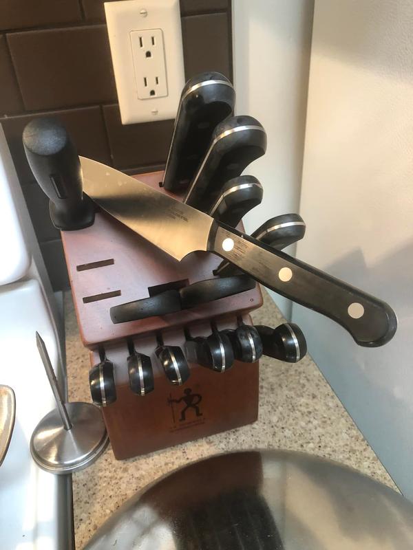 HENCKELS Everedge Dynamic 14Piece Kitchen Knife Block Set Bed Bath