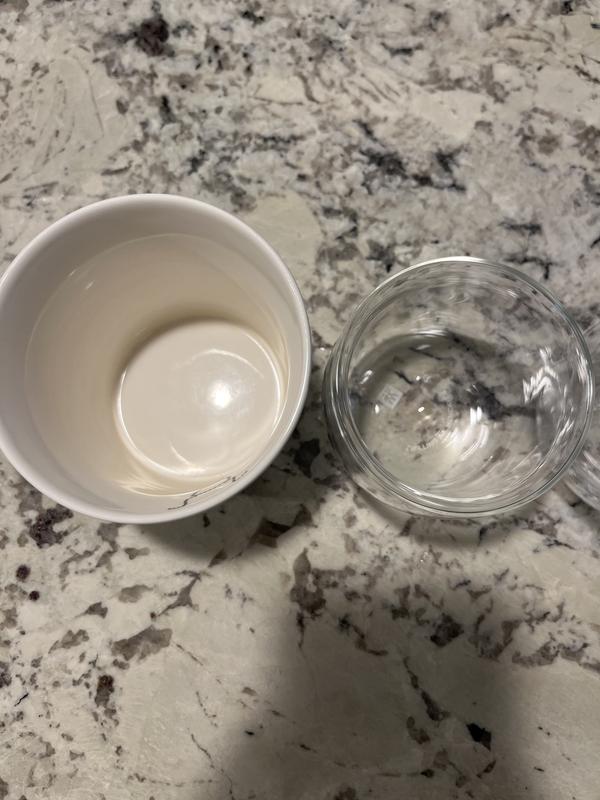 Tea Cup Double Wall Glass Sorrento 8.1oz Set of 2 - New Kitchen Store