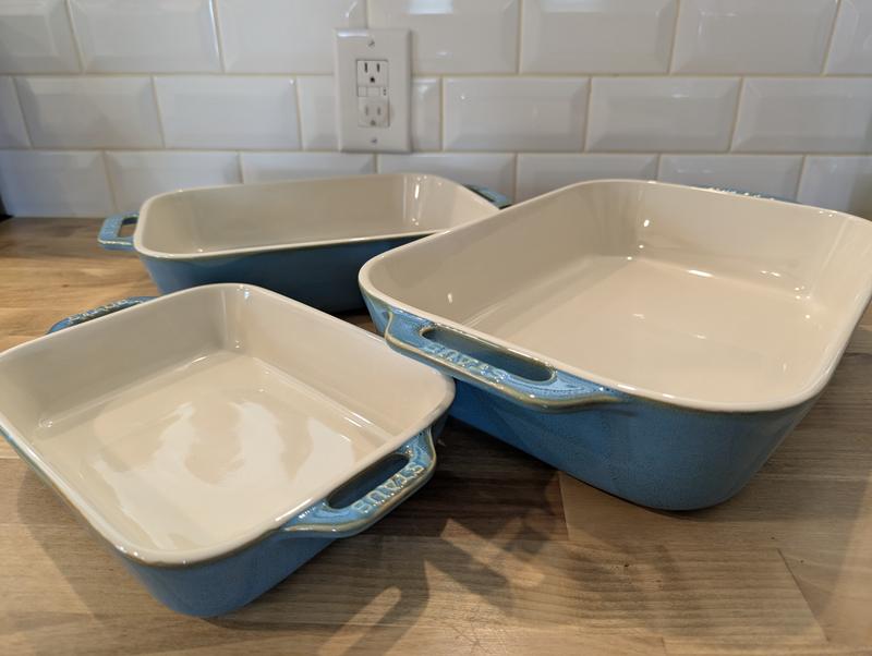 Dishes when they were brand new