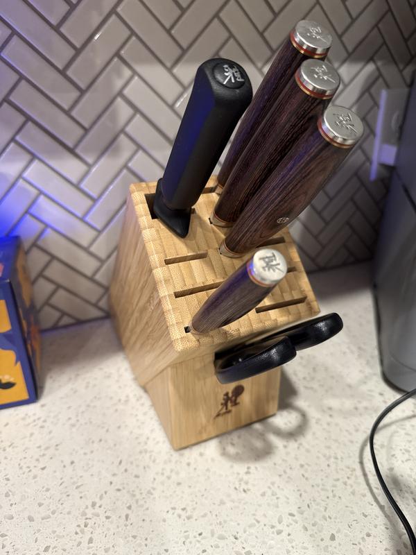 Buy MIYABI Artisan 7-pc, Knife block set, Natural | ZWILLING.COM