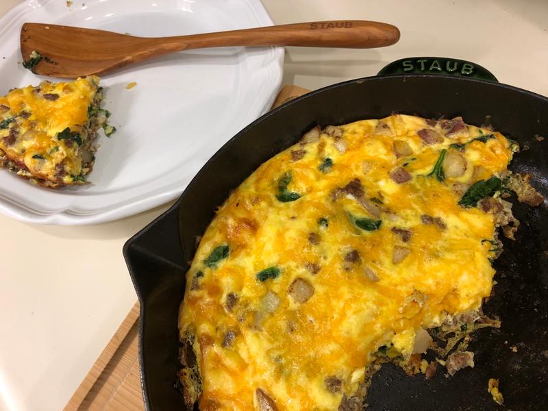 Staub Fry Pan Fritatta