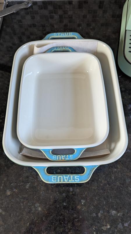 Customer photo for "Perfect little baking dish set"
