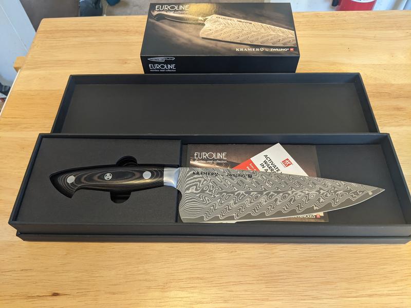 Buy Kramer - EUROLINE Stainless Damascus Collection Chef's knife | ZWILLING.COM