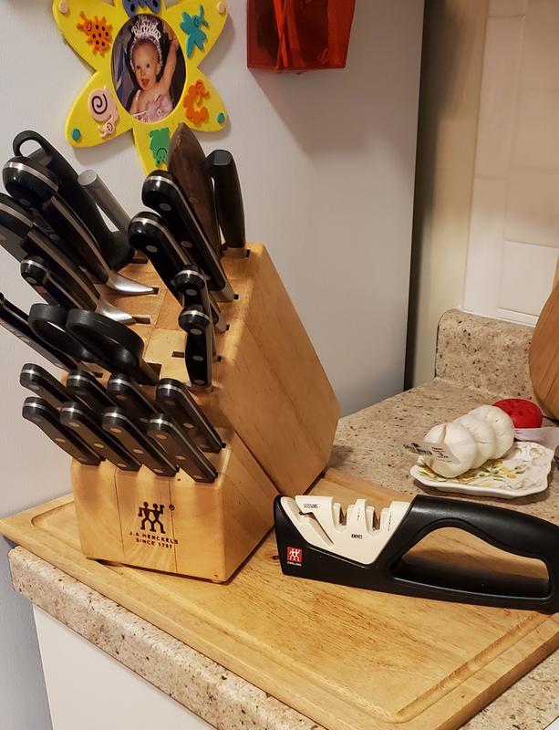 Love my pro series knives and sharpener