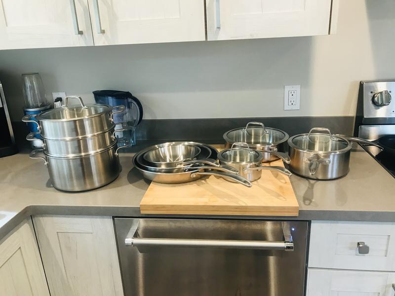 Additional 12” pan pictured