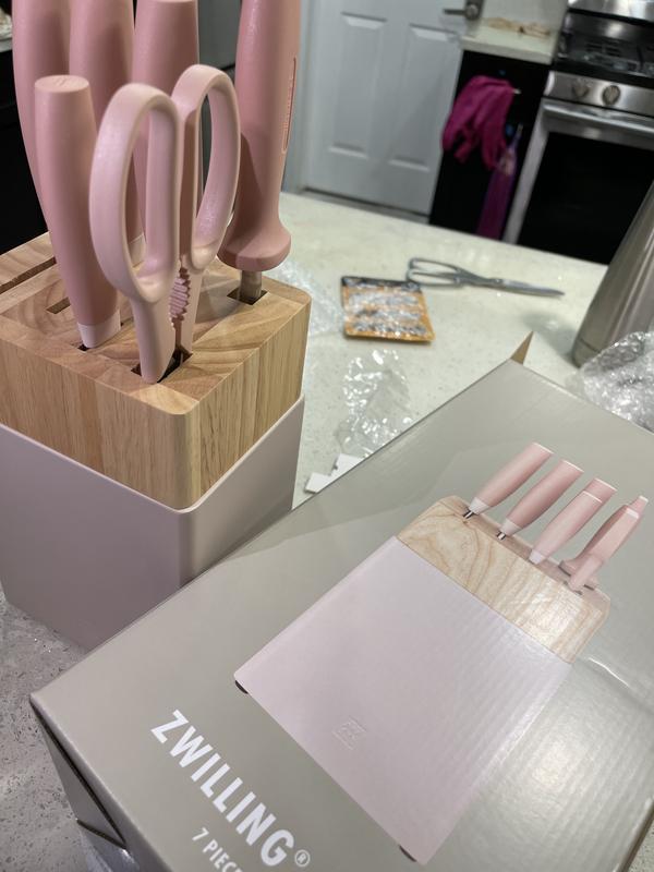 ZWILLING Now S 7-pc, Knife block set, pink