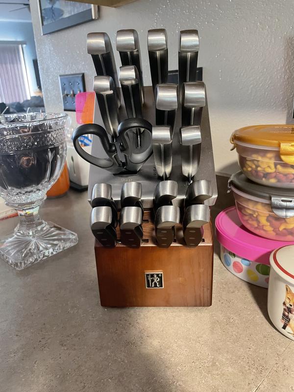 HENCKELS Classic 20Piece Kitchen Knife Set with Self Sharpening Knife