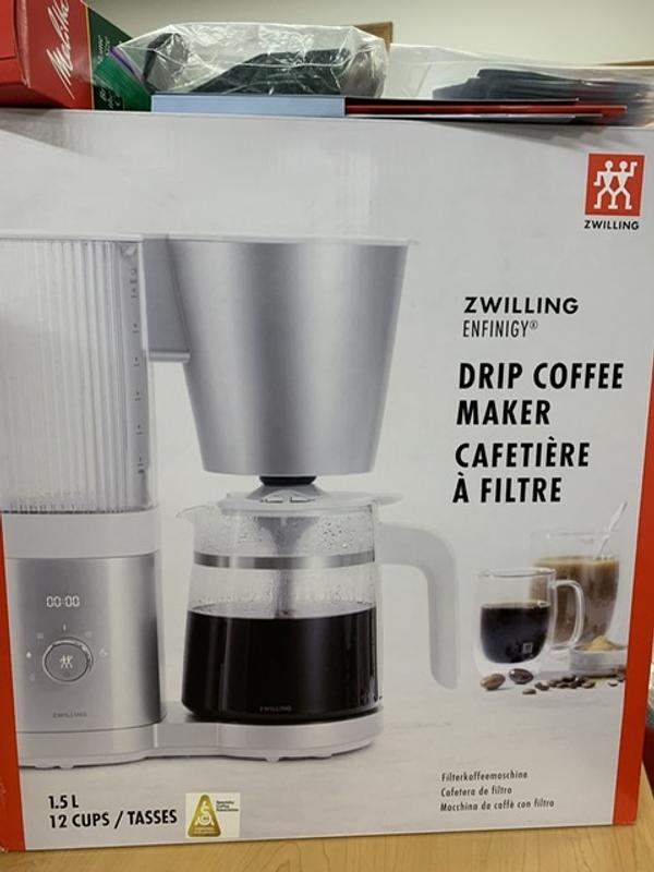Customer Reviews ZWILLING® Enfinigy 12Cup Drip Coffee Maker Bed