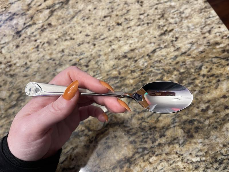 Good grip on the spoon