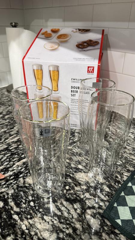 Buy ZWILLING Sorrento Double Wall Glassware Beer glass set