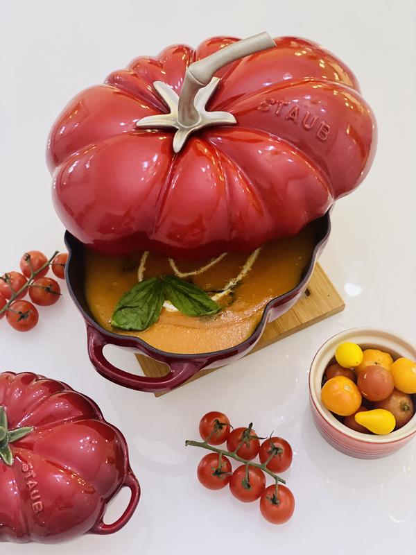 Staub Ceramic Stoneware Tomato Cocotte