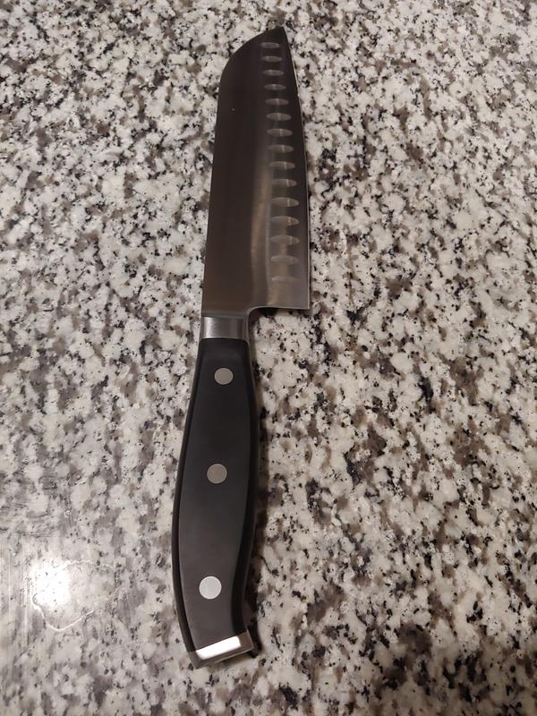 7" hollow Edge Santoku