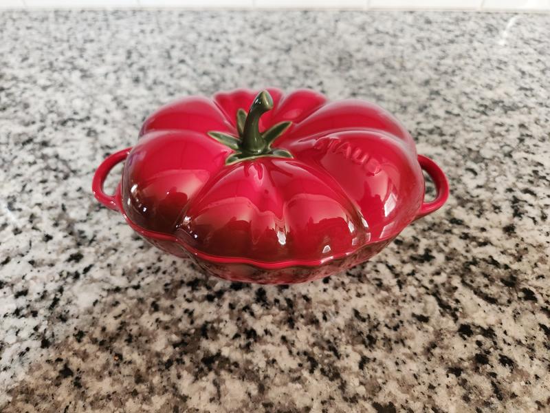 tomato on counter