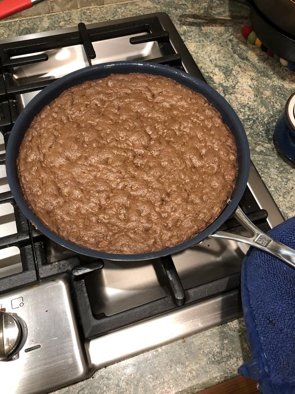 Chocolate skillet cookie