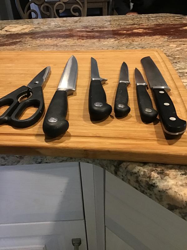 Blades brand new shiny and sharp