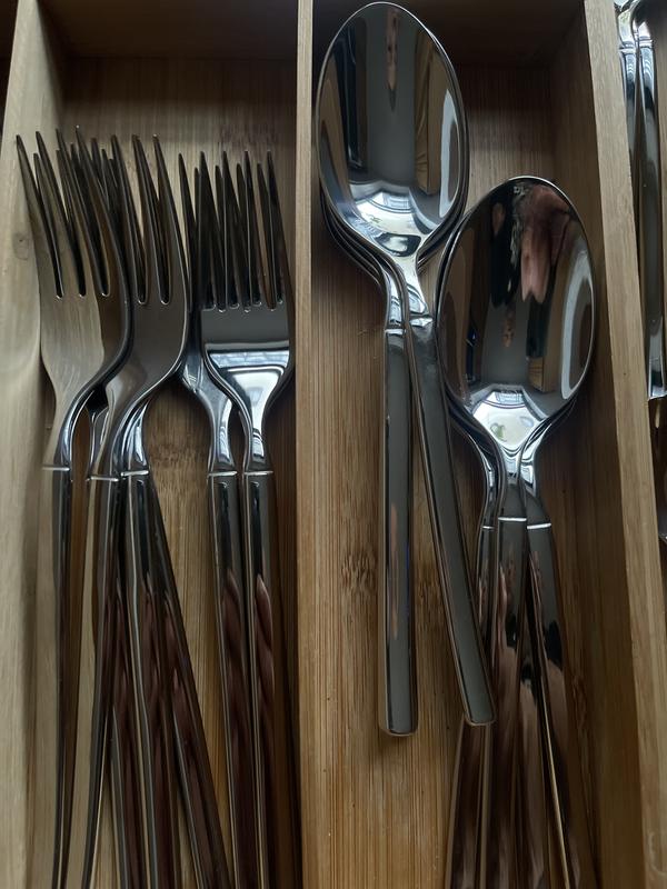 Skandia, Zephyr 45-Piece Flatware Set, Service for 8 - Zola