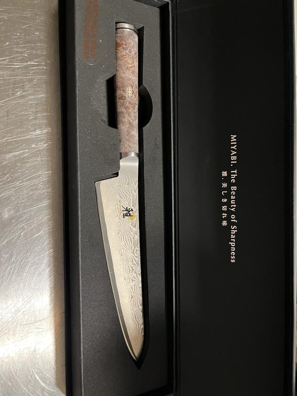 My new Miyabi Black Prep Knife