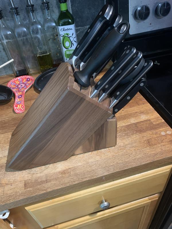 Zwilling - Pro 16-pc Knife Block Set - Walnut