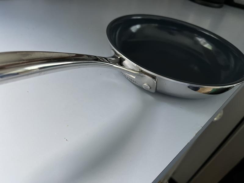 ZWILLING Clad CFX 8-inch Stainless Steel Ceramic Nonstick Fry Pan