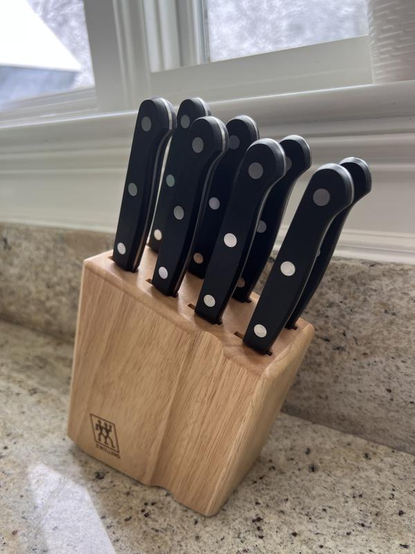 Zwilling Twin Gourmet Classic 9-Pc Steak Knife Block Set