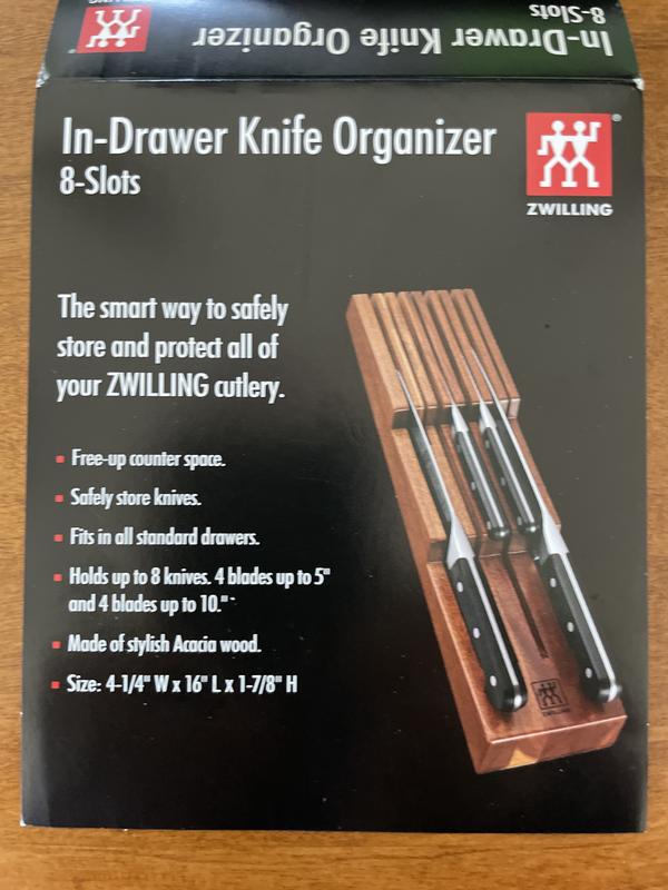 In-Drawer Knife Organizer