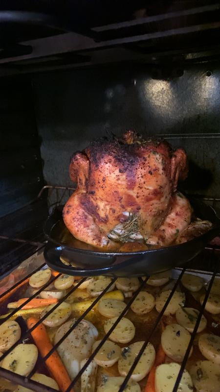 Staub Vertical Chicken Roaster in Cast Iron, Matte Black on Food52