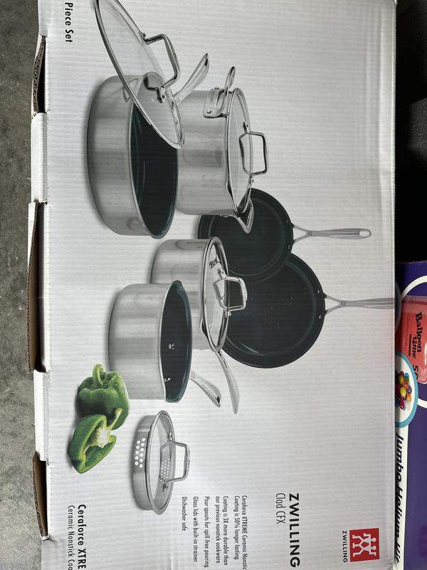 ZWILLING 10pc Stainless Steel Cookware