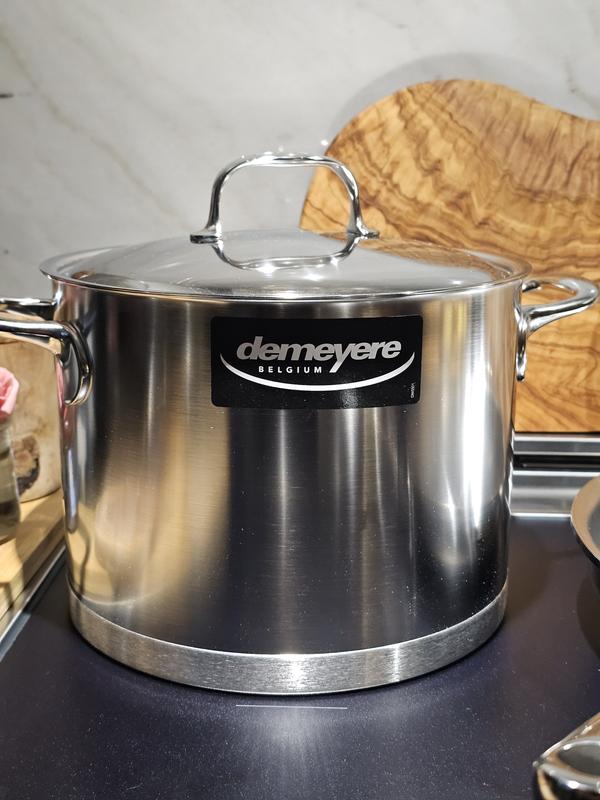 Buy Demeyere Atlantis 8.5 qt Stock Pot With Lid, 18/10 Stainless