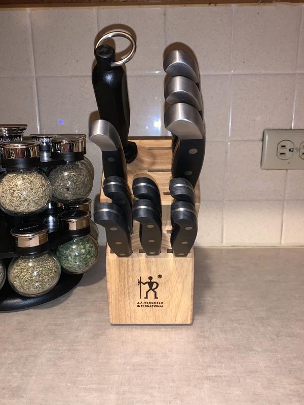 J.A. Henckels International Statement 12-Piece Knife Block Set