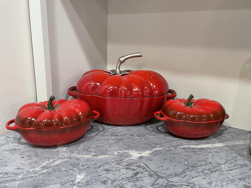 Staub Ceramic Stoneware Tomato Cocotte