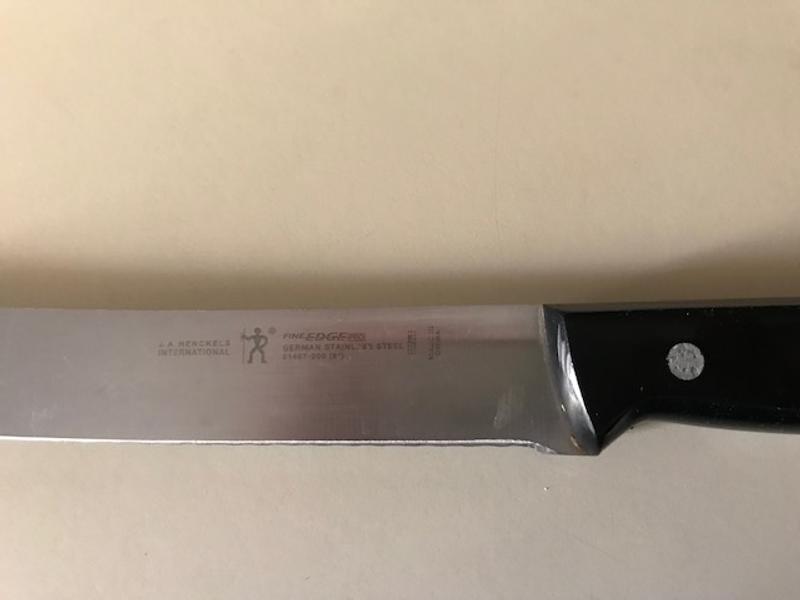Bread knife 40 yrs. old