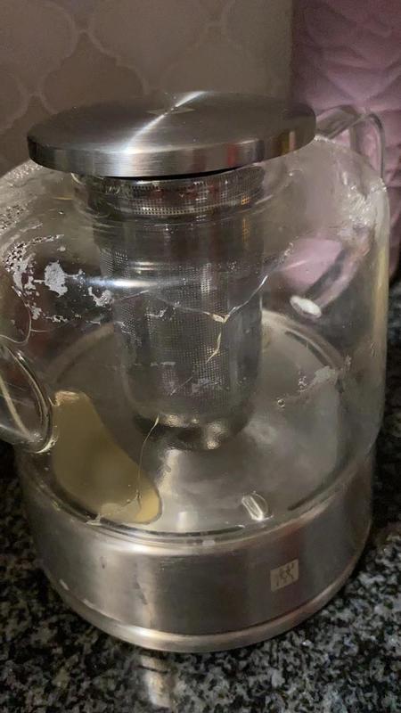 ZWILLING Sorrento Glass Tea Kettle, Teapot With