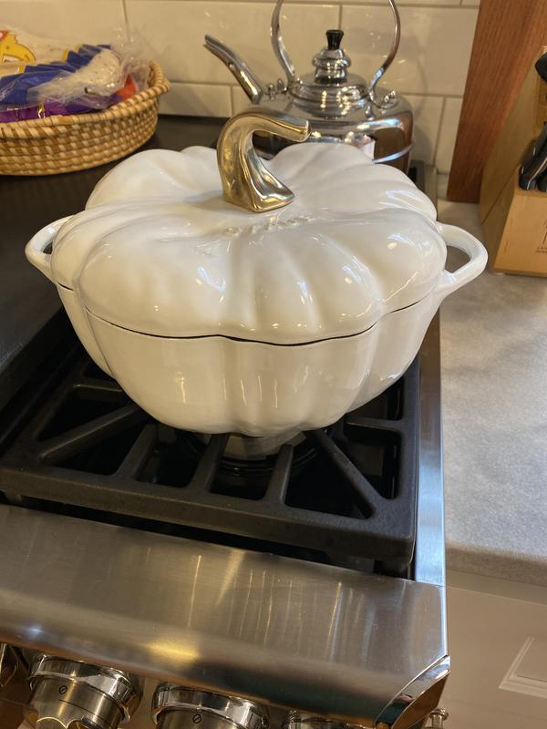 Love my white pumpkin cocotte!