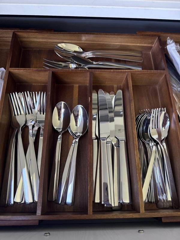 ZWILLING King 18/10 Stainless Steel 45 Pc. Flatware Set, Service for 8