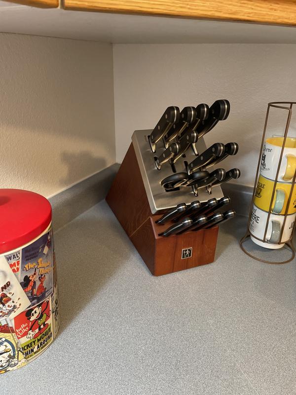 HENCKELS Classic 20Piece Kitchen Knife Set with Self Sharpening Knife